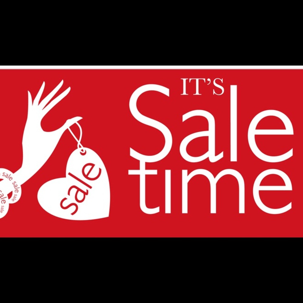 Every item has been discounted!